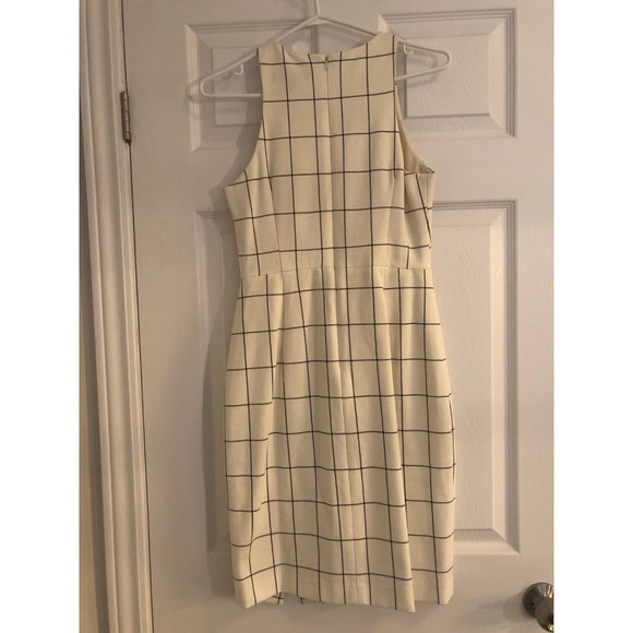 Banana Republic Windowpane Sheath Dress - NWT - Picture 4 of 7